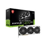 کارت گرافیک ام اس آی مدل GeForce RTX 4070 SUPER 12G VENTUS 3X