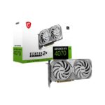 کارت گرافیک ام اس آی مدل GeForce RTX 4070 VENTUS 2X WHITE 12G