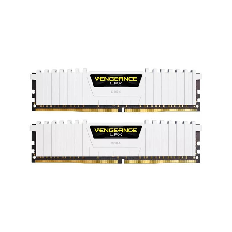 رم کورسیر مدل VENGEANCE LPX White 3200MHz DDR4 Dual