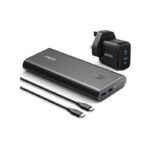پاوربانک انکر مدل PowerCore+ B1376 ظرفیت 26800 به همراه شارژر دیواری