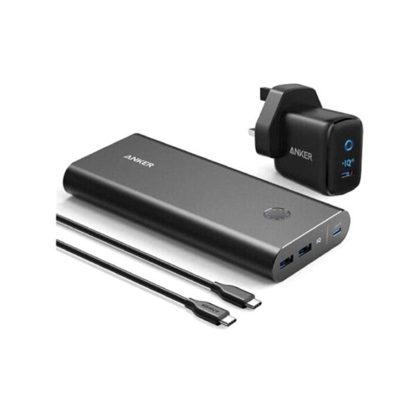 پاوربانک انکر مدل PowerCore+ B1376 ظرفیت 26800 به همراه شارژر دیواری