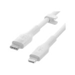 کابل USB-C به لایتنینگ بلکین مدل CAA009bt3M طول 3 متر