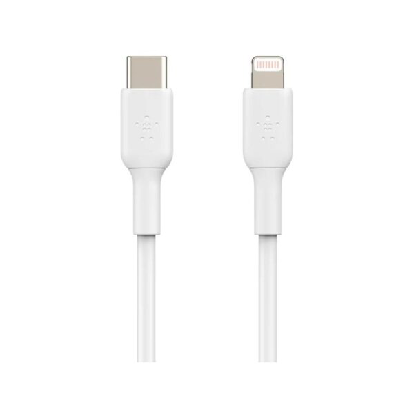 کابل USB-C به لایتنینگ بلکین مدل CAA003bt1M طول 1 متر