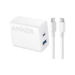 شارژر دیواری انکر مدل B2348 به همراه کابل USB-C