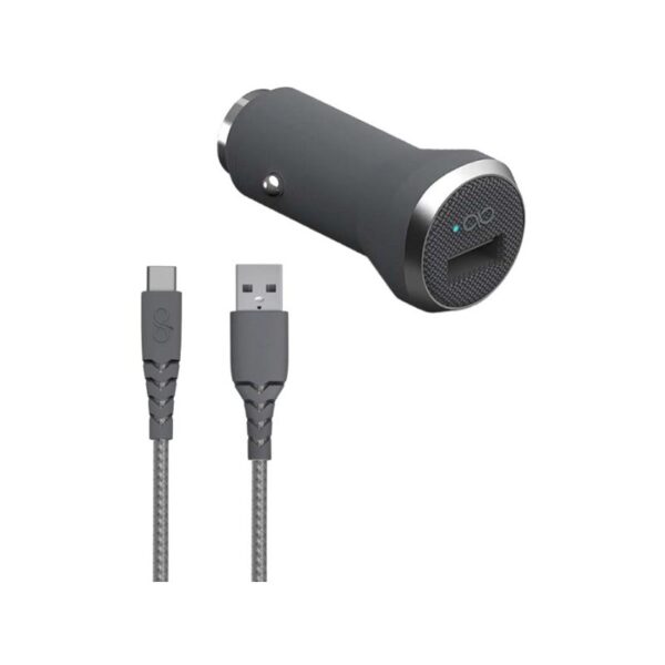 شارژر فندکی فورس مدل FPCACAC1.2MG به همراه کابل USB-C