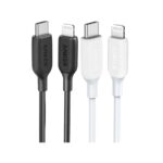 کابل USB-C به لایتنینگ انکر مدل PowerLine III A8832 طول 0.9 متر