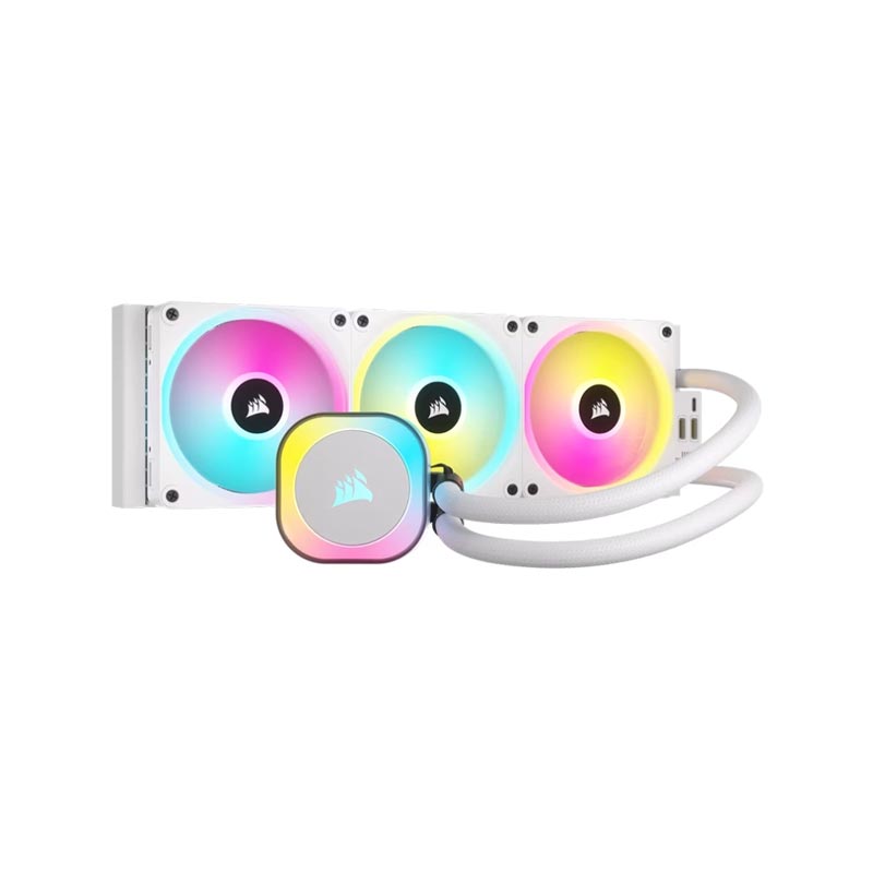 خنک کننده پردازنده کورسیر مدل iCUE LINK H150i RGB AIO WHITE