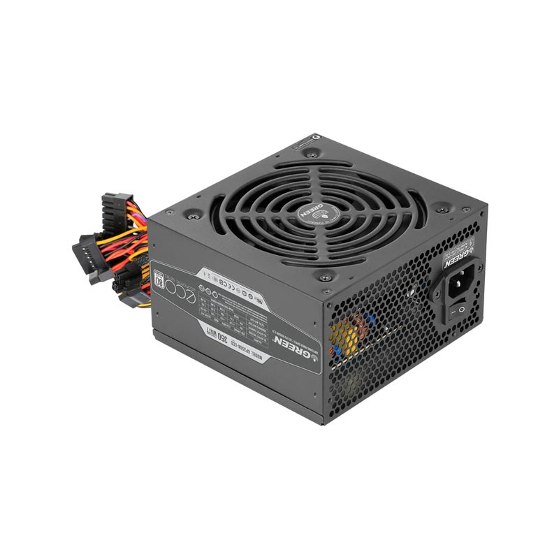 منبع تغذیه کامپیوتر گرین مدل GP350A ECO Rev3.1