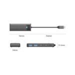 هاب 4 پورت اوریکو مدل PAPW2AC-C3-015