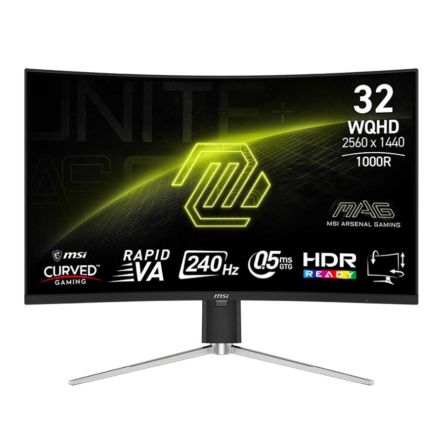 مانیتور 32 اینچ گیمینگ ام اس آی مدل MAG 325CQRXF E2