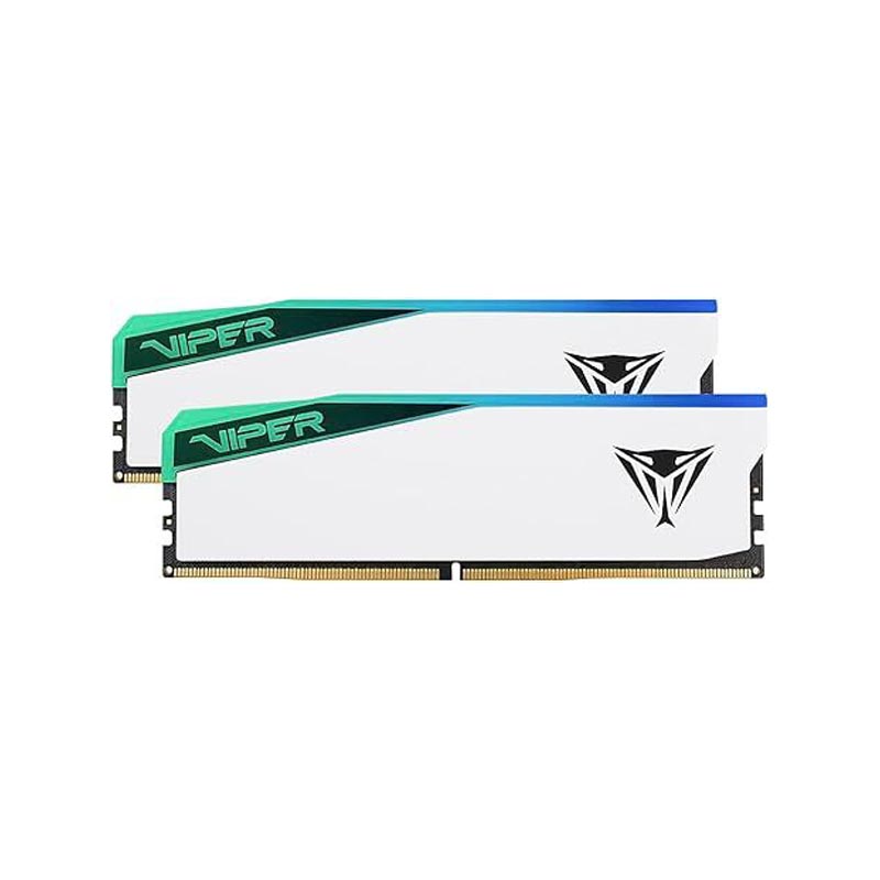 رم پتریوت مدل Viper Elite 5 RGB 6400MHz CL32 DDR5 ظرفیت 32 گیگابایت