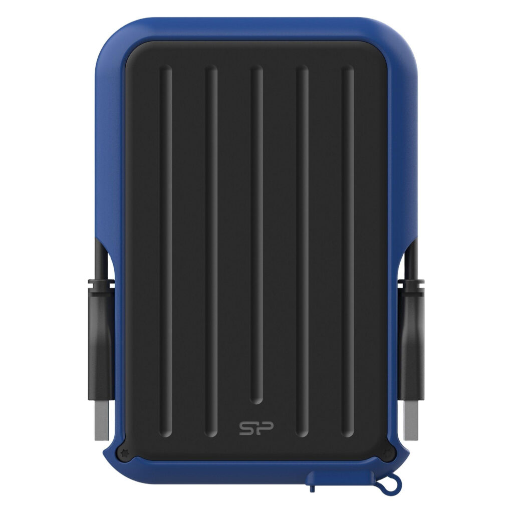 هارد اکسترنال سیلیکون پاور مدل Armor A66 ظرفیت یک ترابایت دارای رابط USB Type-A 3.2