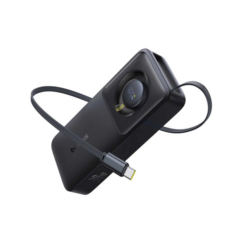 پاوربانک باسئوس مدل Free2Pull PPSS1030 ظرفیت 10000 میلی آمپر ساعت