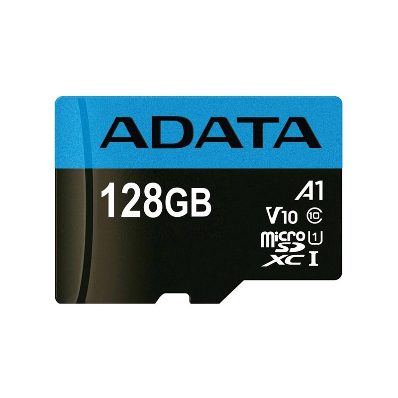 کارت حافظه MicroSDXC ای دیتا مدل Premier V10 A1 ظرفیت 128 گیگابایت