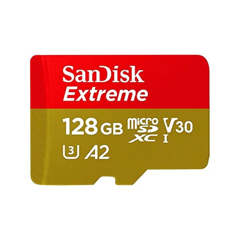 کارت حافظه microSDXC سن دیسک مدل Extreme ظرفیت 128 گیگابایت