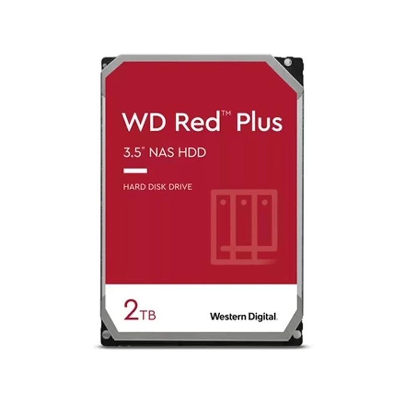 هارددیسک اینترنال وسترن دیجیتال مدل RED PLUS WD20EFPX ظرفیت 2 ترابایت