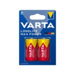 باتری C وارتا مدل Longlife Max Power بسته 2 عددی