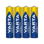 باتری نیم قلمی وارتا مدل LONG LIFE POWER بسته 10 عددی
